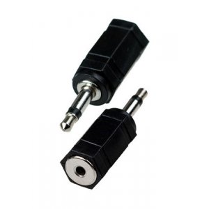 2-010 (NP-576A), переходник 3.5мм штекер моно - 2.5мм гнездо моно пластик