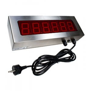 VTD10-2100178, выносной индикатор, LED дисплей, нерж корпус RD010-S-2-E