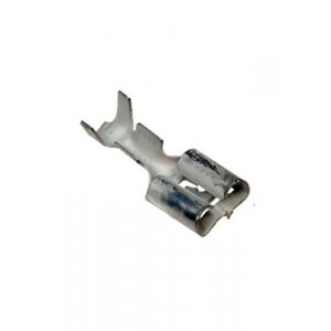 42100-2, FASTIN-FASTON2, клемма ножевая гн. 6.35мм неизол.на пр.0.8-2мм2