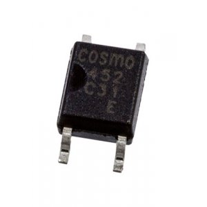 KPC452E, оптопара SOP4, 1 3.75kV 300V 0.15A Кус=1000...% 0.17W -55...+115C