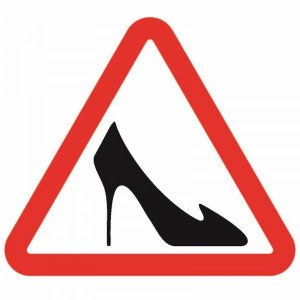 Наклейка  автомобильная "Дама за рулем" 150*150 мм REXANT, стоимость за 1шт ( в упаковке 5шт)