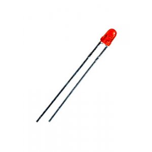 L-934SRT, светодиод красный d=3мм
