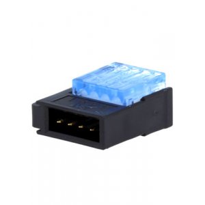 37104-A165-00E-MB, IDC вилка на кабель 4 контакта шаг 2мм 2А/1500В синяя