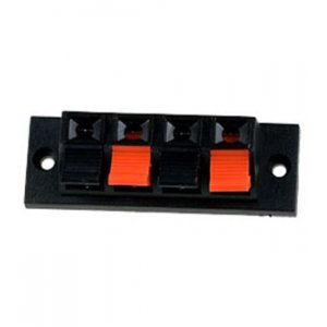 CH1-0402B, клеммник нажимной 4 контакта 24х70мм (аналог MPT-262)