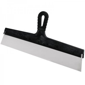 Шпатель фасадный 450 мм нержавеющая сталь, пластмассовая ручка