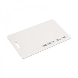 Электронный ключ (карта с прорезью) 125KHz формат EM Marin Индивидуальная упаковка 1 шт