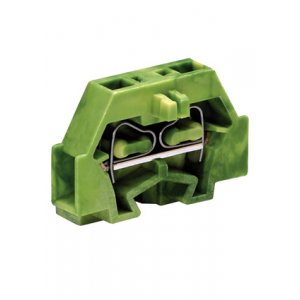 260-307, клеммная колодка 2-проводная 1.5мм2 желто-зел. 400ВА