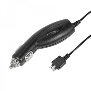 Автозарядка в прикуриватель для LG KG800/KG90 (АЗУ) (5V, 700mA) шнур спираль 1.2М черная REXANT (Выводим)