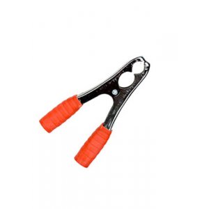 3-472 красный, зажим крокодил 135ММ 300А красный