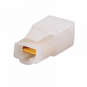 КЛЕММА ПЛОСКАЯ гнездо - 6.3мм 1-1.5мм² (РП-м 1.5-(6.3) / DJ7011-6.3-21) + колодка  REXANT