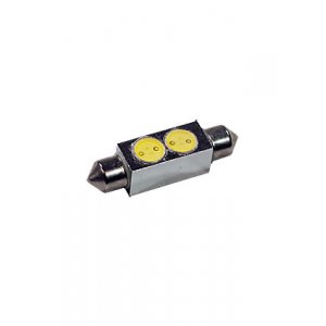 S8.5*42-FT-2LED-1W-W-, 12V, LED лампа белая Festoon S8.5*42 2*1W