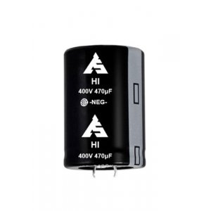 HIE471M35050OVZ, конденсатор электролитический 470мкФ 450В 35*50 105C 6000ч 4вывода