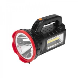 Прожектор поисковый с головным и боковым светом, со встроенным аккумулятором и встроенным зарядным устройством, зарядка напрямую от сети 220 В (евроро