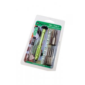 DK-7667, отвертка с насадками 9 предметов