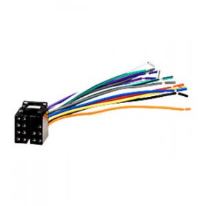 7-192, разъем для автомагнитол "евро" (сдвоен. гн. акуст.+ питан)