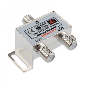 ДЕЛИТЕЛЬ ( 05-6101 ) ТВ x 2 + 3  шт.F   "BOX"    "Silver"   REXANT