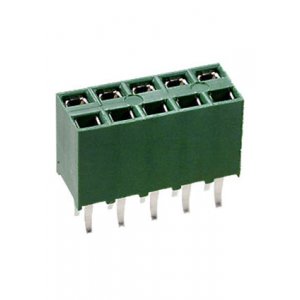 215307-5, AMPMODU розетка на плату 1х5 2.54мм HV-100