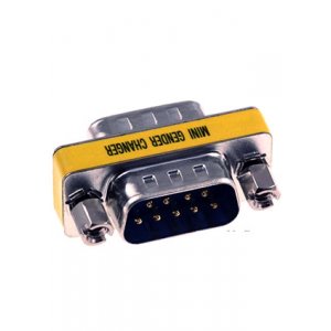 DS1082-02-9M, Переходник короткий DB9M-DB9F
