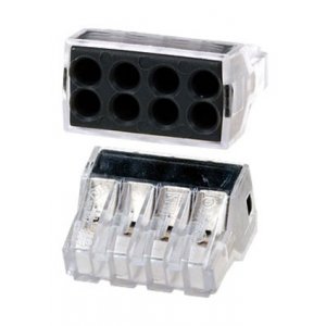 773-328 ЭЛЕКТРОМОНТАЖНЫЕ ЭКСПРЕСС-КЛЕММЫ 8Х2.50 КВ.ММ БЕЗ ПАСТЫ