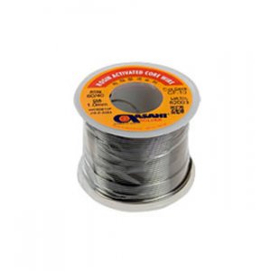 ПРИПОЙ ПОС60 ТР 1.0мм катушка 250г флюс СF10 RA, ASAHI, припой, Sn60/Pb40, d=1.0мм, 250гр.,с флюсом