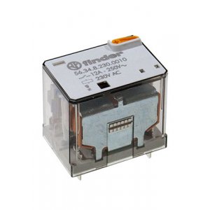 56.34.8.230.0010, Реле 230VAC 4 Form C  12А