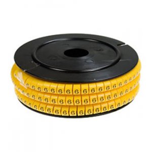 ECM-2-R "6", ECM-2-R марк.каб.3.8-5.5мм,"6"500шт