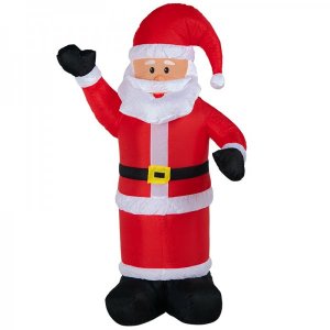 Дед Мороз приветствует, размер 180 см, внутренняя подсветка 5 LED