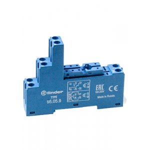 95.05.9SMA, Розетка с винтовыми клеммами для реле 40.51, 40.52, 40.61, 40.62; применяются модули 99.