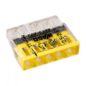 2273-205, электромонтажные экспресс-клеммы, 5х2.50 кв.мм, без пасты