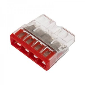 2273-204 Электромонтажные экспресс-клеммы   (2*2.5мм2) 5шт WAGO