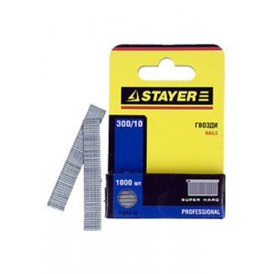 31614-10 ГВОЗДИ ДЛЯ СТЕПЛЕРА 10 ММ ЗАКАЛ. (УП 1000ШТ)