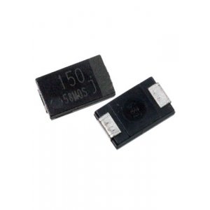 EEFSX0J151P, ЧИП электролит.конд.  150мкф 6.3В 105гр, 7.3x4.3