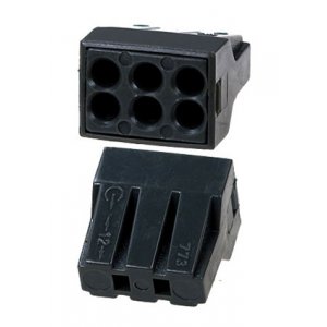 773-306 ЭЛЕКТРОМОНТАЖНЫЕ ЭКСПРЕСС-КЛЕММЫ 6Х2.50 КВ.ММ С ПАСТОЙ