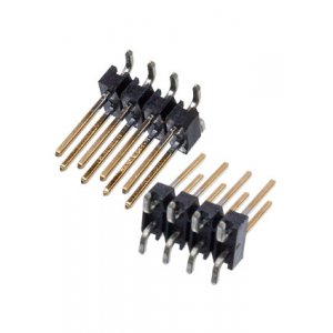 146131-3, штыревой разъем 8 контактов 2 ряда 2.54мм MODII SMT монтаж