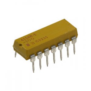 4114R-1-562LF, 7x5.6 кОм резисторная сборка изол. DIP-14