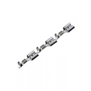 5-160432-4, FASTON, клемма ножевая гнез. 6.35мм неизол.на пр.0.5-1.5мм2