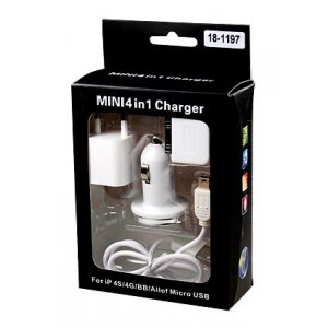 18-1197, комплект шнуров для.зарядки iPad, iPhone HTC