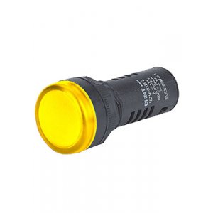 593076, Индикатор ND16-22D/2 желтый AC/DC230В