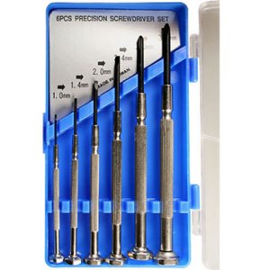 S1-111, набор 6 отверток миниатюрные