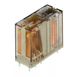 RP821012, 1393845-4, реле 2 Form C 12В 8A/250В
