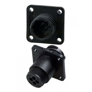 182917-1, CPC11-4, Корпус розетки фланц