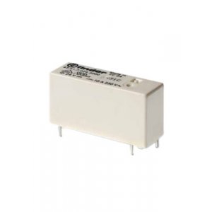 43.41.7.024.0001, Низкопрофильное реле; монтаж на плату; шаг 3.2мм; 1CO 10A; катушка 24В DС (чувстви