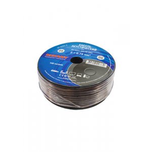 ШВПТ-М 2Х0.75, провод акустический, прозрачный, BL