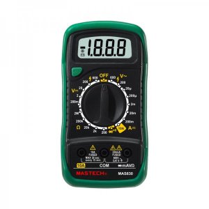 Портативный мультиметр MAS830 в кожухе с прозвонкой MASTECH