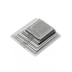 Набор BGA трафаретов 27шт, универсальный, нерж.сталь