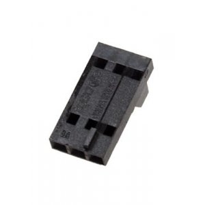 104257-2, розетка на кабель 3 контакта шаг 2,54мм AMPMODU