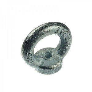 Рым-гайка DIN 582, М10 (таблица характеристик на фото)