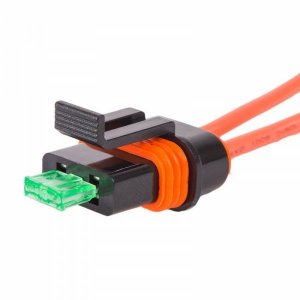 Держатель предохранителя типа "Мини" влагозащитный на проводе REXANT