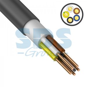 Кабель ВВГнг(А)-LS 5x1,5 мм², 100 м, ГОСТ (ККЗ)     -ПОД ЗАКАЗ-