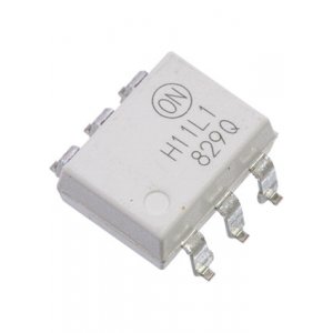H11G1SM, ON Semiconductor, H11G1SM DC Input Photodarlington Output Optocoupler, Surface Mount, 6-Pin